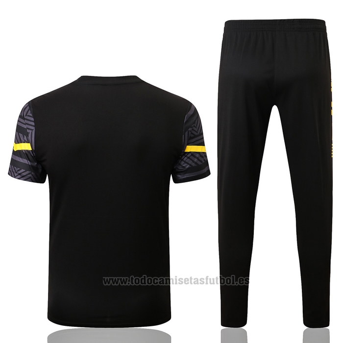 Chandal del Borussia Dortmund Manga Corta 2022-2023 Gris